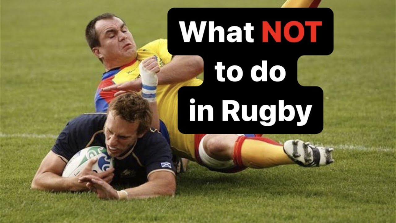 Support Running - What NOT to do in Rugby