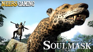 Soulmask - How You Get  a Jaguar? Soulmask What To Feed Jaguar