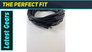 OMNIHIL 9 meter lange USB 2.0-kabel voor Samsung SVP-5300N: de beste verbinding met een groot bereik