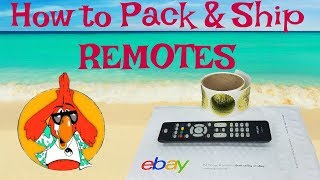 Tutorial: How to Pack & Ship a Remote Control