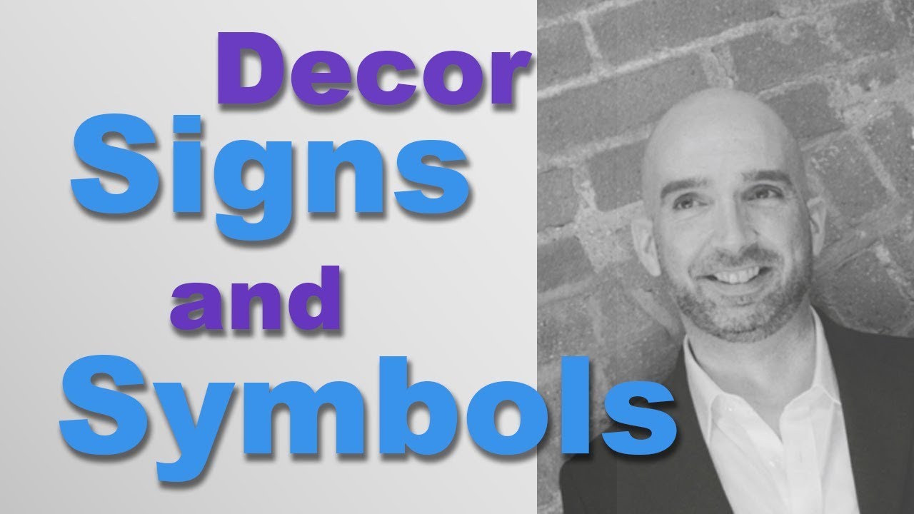 Decor Signs and Symbols
