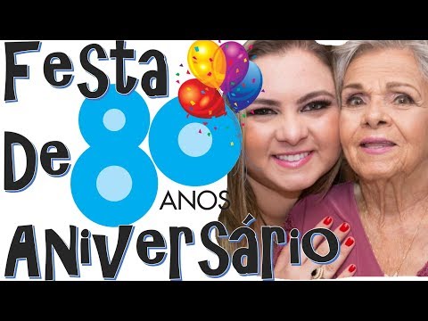 Vídeo: O Que Dar A Uma Avó No Aniversário De 80 Anos