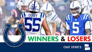 Indianapolis Colts WINNERS & LOSERS After Tie vs. Patriots Ft. Anthony Richardson And Caden Curry