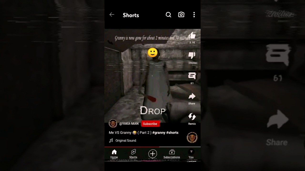 Yaka man vs. Dakshaya🙂 in granny | 