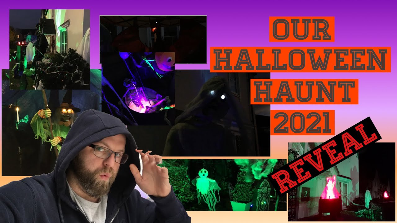 New! Our Halloween Haunt 2021! Day & night walkthrough & reveal YouTube