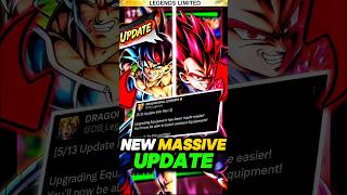 The Best Update legends has ever done🥹✌!(Dragon Ball Legends) #dragonballlegends #dbl #dblegends