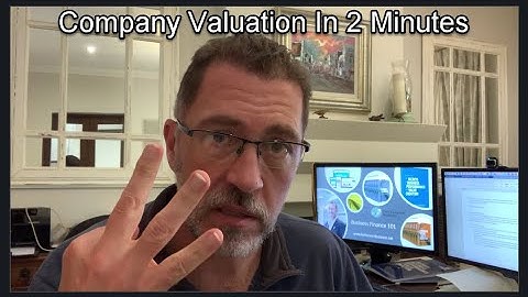 Company Valuation in 2 minutes