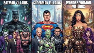 Every DC Rogues Gallery EXPLAINED In Detail Update