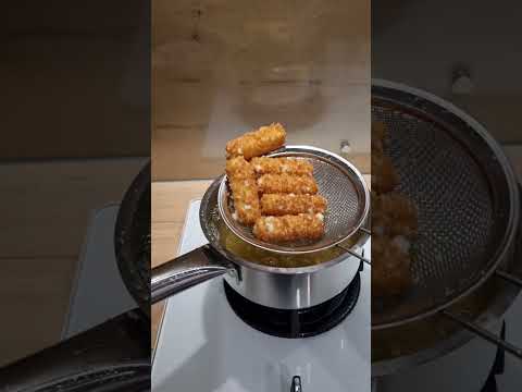 Видео: Скорость жарки сырных палок