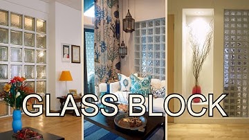 Glass blocks ideas