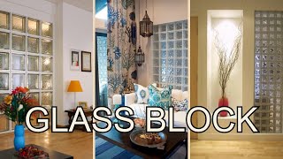 Glass blocks ideas