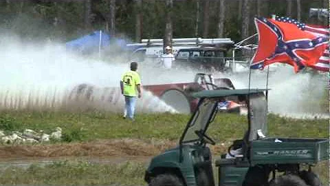 Amy Chesser winning Swamp Buggy Big Feature