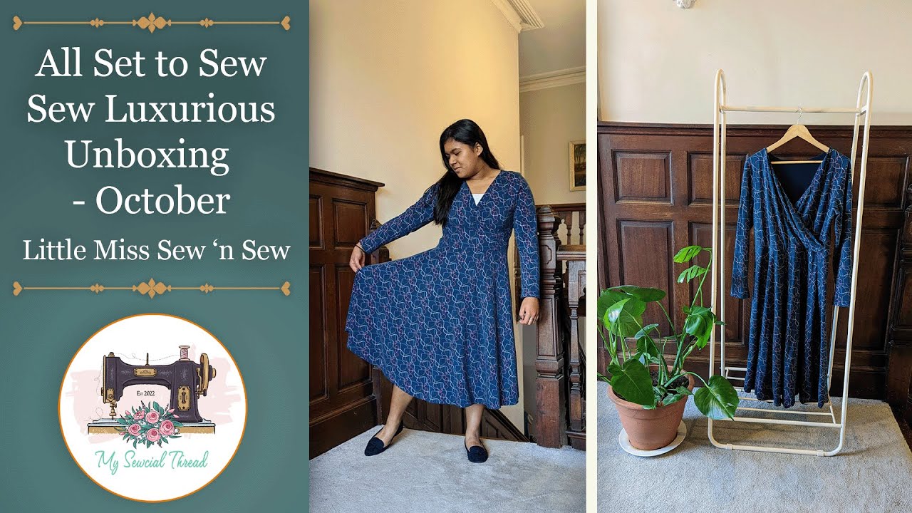 All Set To Sew Dressmaking Club October Unboxing - Little Miss Sew 'n ...