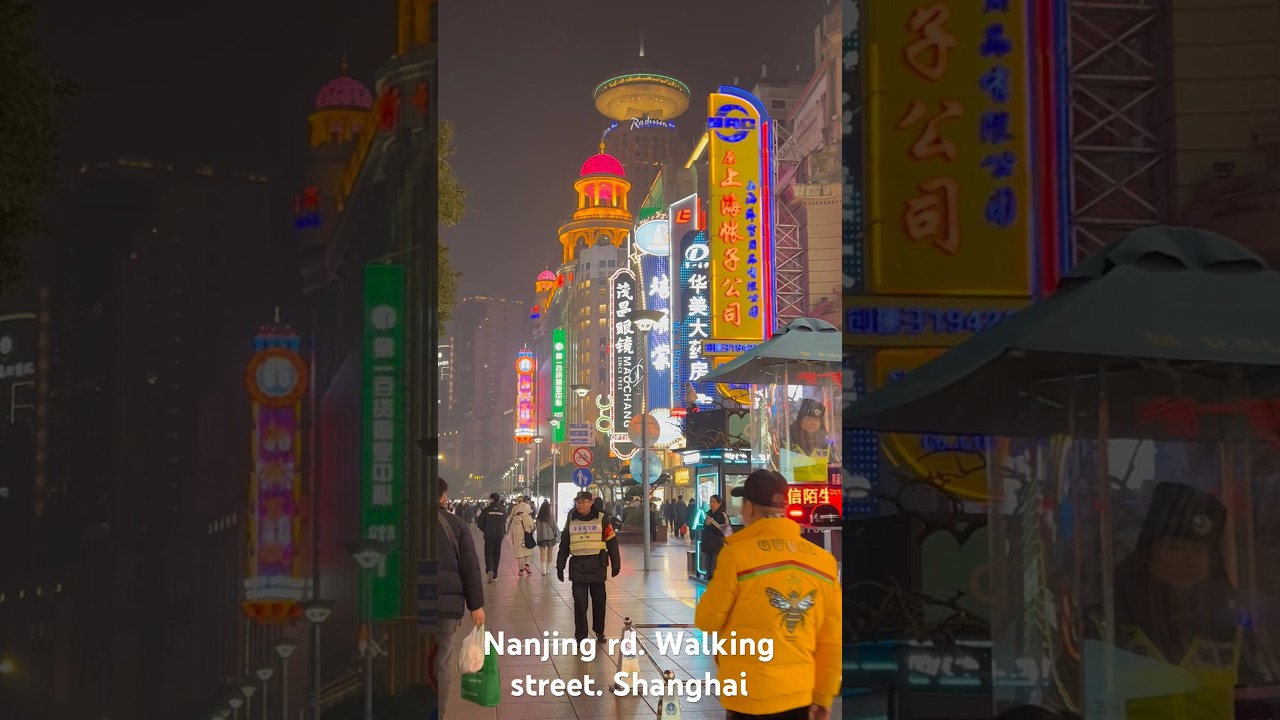 Nanjing rd. Walking street. Shanghai 