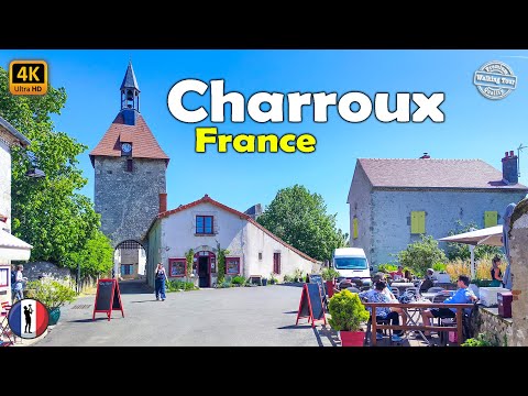 СHARROUX The Most Beautiful Village Of France 2025 Walking Tour 4k60fps 