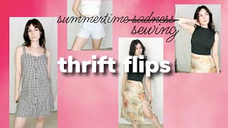 Thrift flipping myself some summer clothes so I can pretend I don't hate summertime