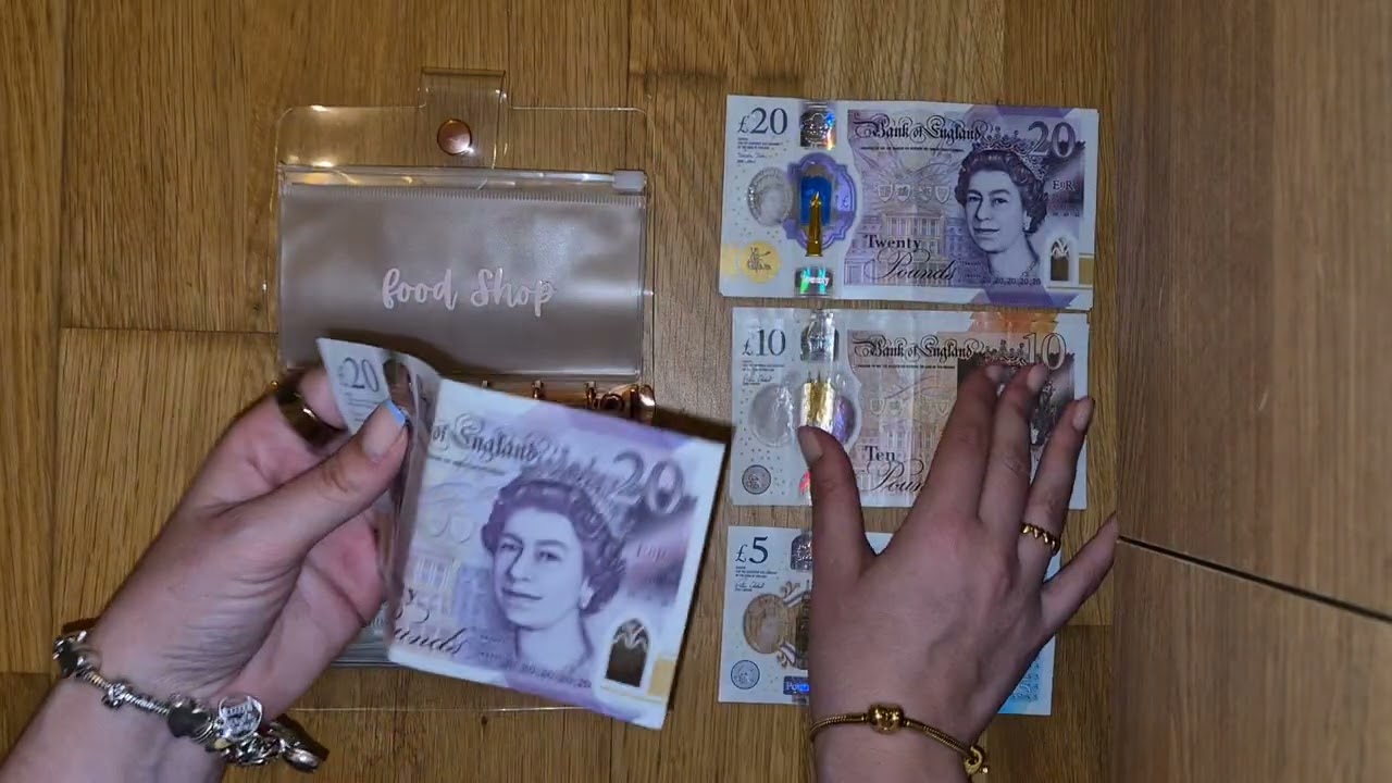 April #1 2025 - UK Cash Envelope Stuffing Main income - £275 low income budget | BudgetWithMads