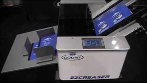 Count EZ Creaser   Automatic Friction Feed Creaser Perforator