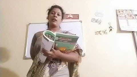 7th class Telugu 4 th lesson Amma gnapakalu part-1.