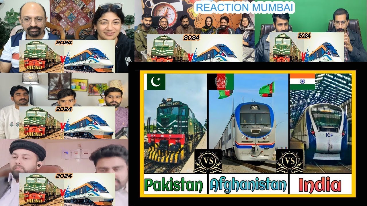 Indian Vs Pakistani Vs Afghanistan Railway Comparison 2024 Mix Reaction