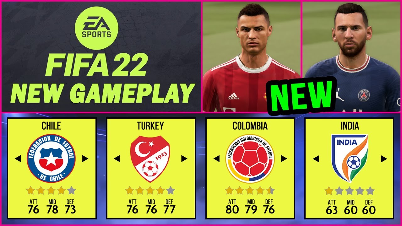 *NEW* FIFA 22 NEWS Full Gameplay, Faces, National Teams & Top