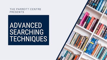 Advanced Searching with Catalyst (Searching & Research Skills Series)