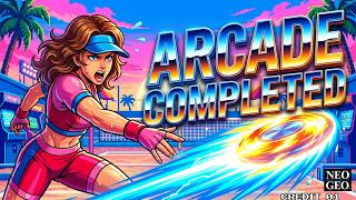 WINDJAMMERS: H. MITA ARCADE MODE COMPLETED H, MITA ARCADE MACHINE GAMEPLAY #neogeo #evercade