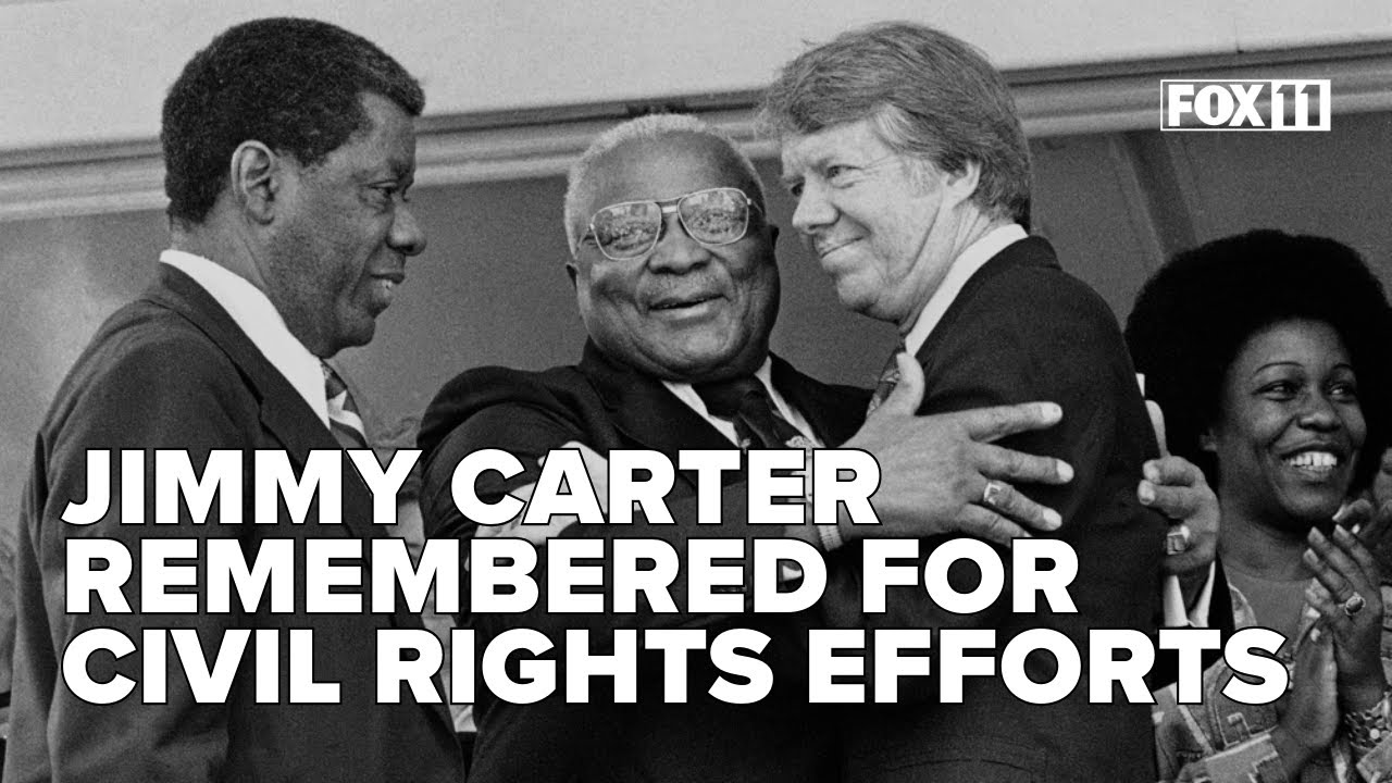 Jimmy Carter's pivotal role in the struggle for civil rights - YouTube