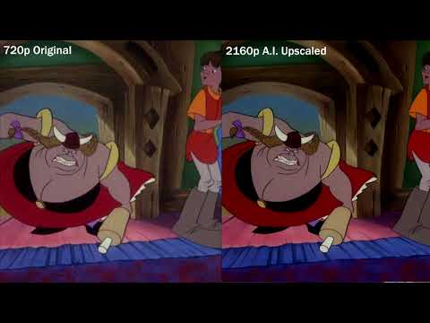 LaserDisc Arcade Dragon S Lair Timewarp Upscaled A I