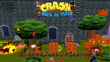Crash Bandicoot - Back In Time Fan Game: Custom Level: Cortex Jazz Of Castle By Kracken