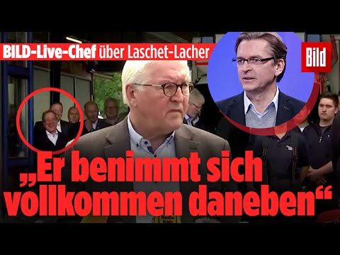 Während Steinmeier spricht: Laschet lacht am Ort der Katastrophe | Kommentar Claus Strunz