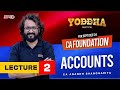 CA FOUNDATION ACCOUNTS |NEW SYLLABUS FOR SEP/DEC24 |YODDHA BATCH |LECTURE 2|BY CA ANANDH BHANGGARIYA