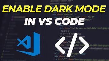 How to Enable Dark Mode in Visual Studio Code / Turn on/off Dark Mode in VS Code