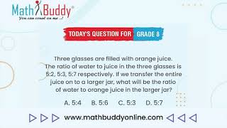 Math Practice Problem Grade 8 Question 180