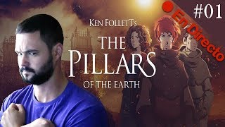 Ken Follett's The Pillars of the Earth Gameplay Español Directo #01 Rememorando este genial libro
