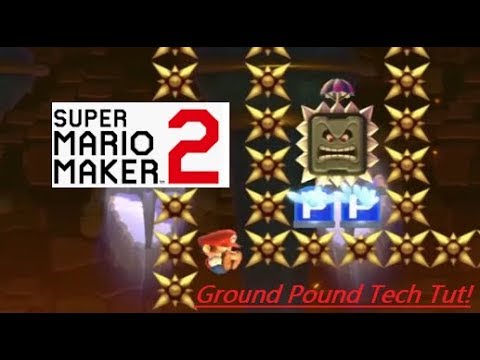 Ground Pound Tech Tutorial SMM2! - YouTube