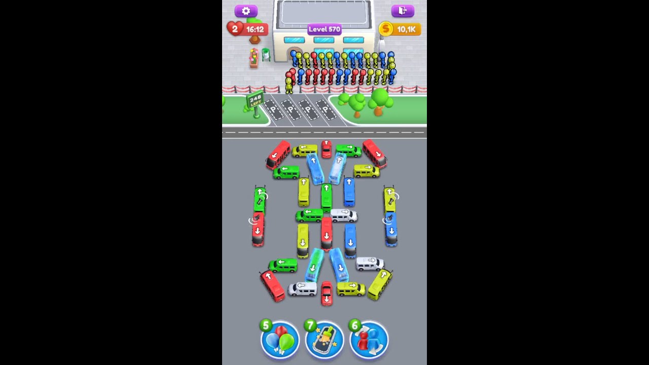 Crowd Express Boarding Puzzle Level 570 - YouTube