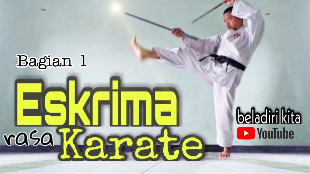 Eskrima rasa Karate bagian 1 YouTube