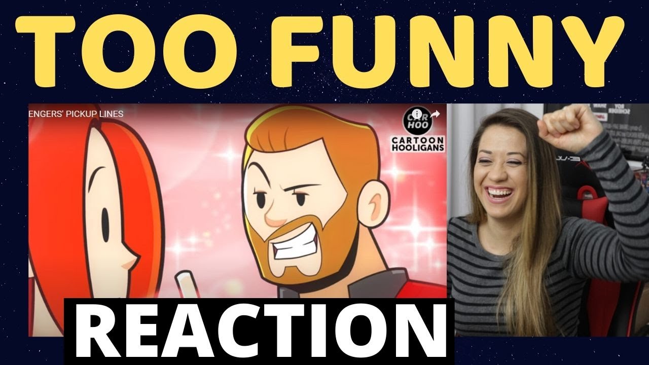 AVENGERS PICK UP LINES | Cartoon Hooligans REACTION