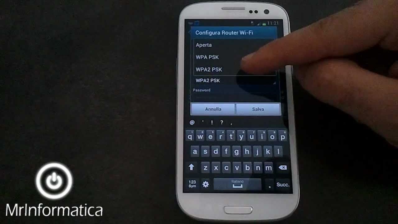 Usare Cellulare Android come Modem YouTube player