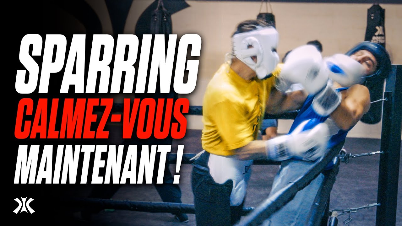 "CALMEZ-VOUS !" : IGOR vs HUGO vs NICOLAS - Sparring boxe anglaise