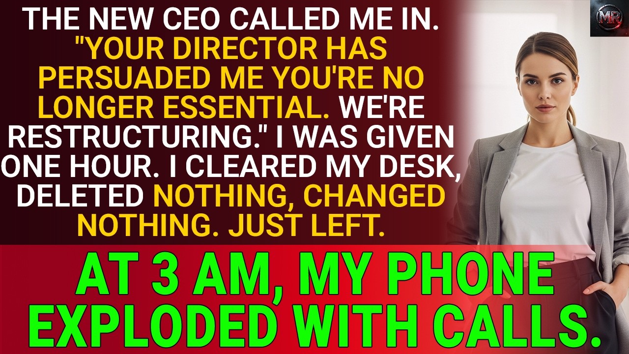 My Director Persuaded the New CEO I Was Obsolete - Then the Servers Went Down