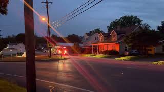 Morris Twp Engine Rescue 17 Responding