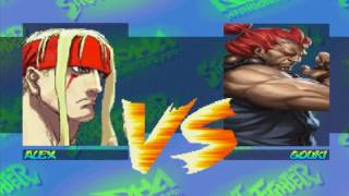 M.U.G.E.N - Street Fighter Alpha Tag: Alex vs Akuma