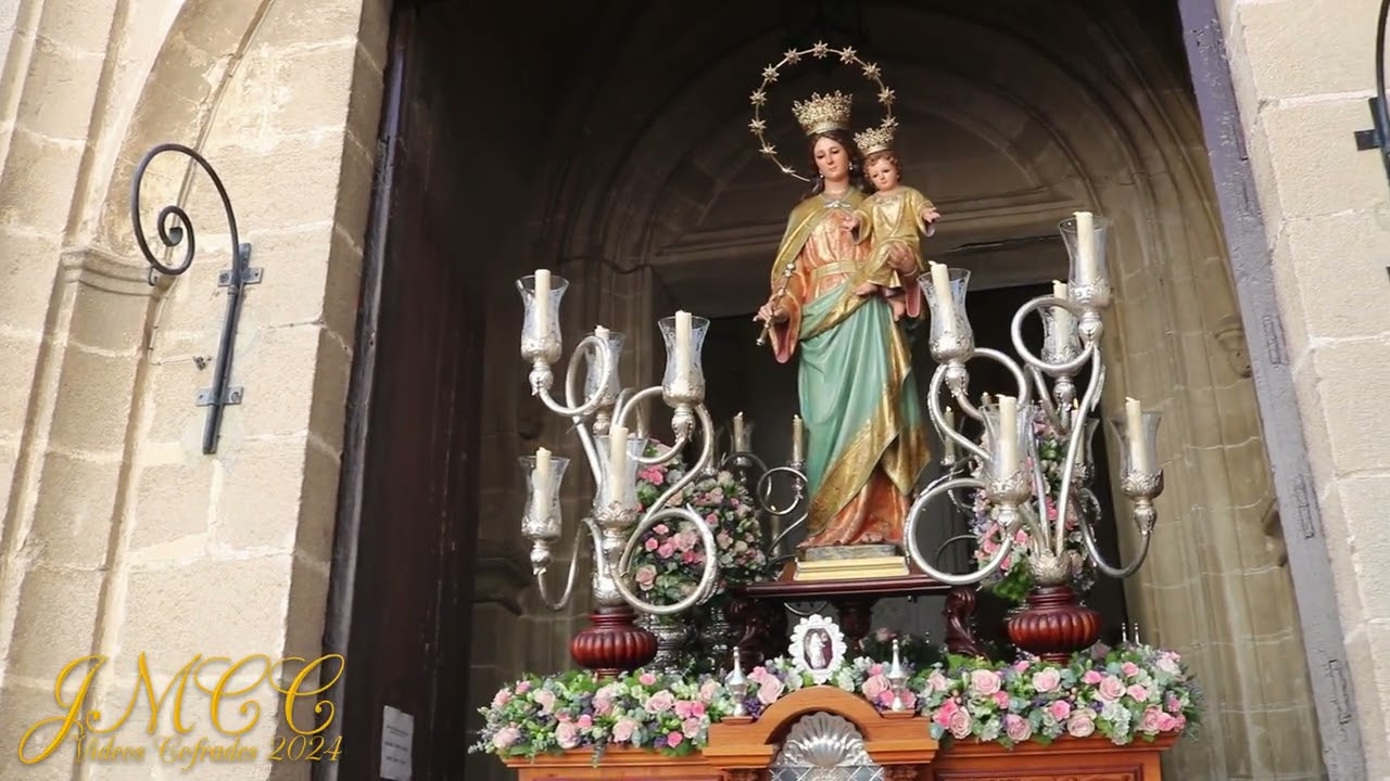 Salida procesional de María Auxiliadora calle Cabezas - Jerez 2024