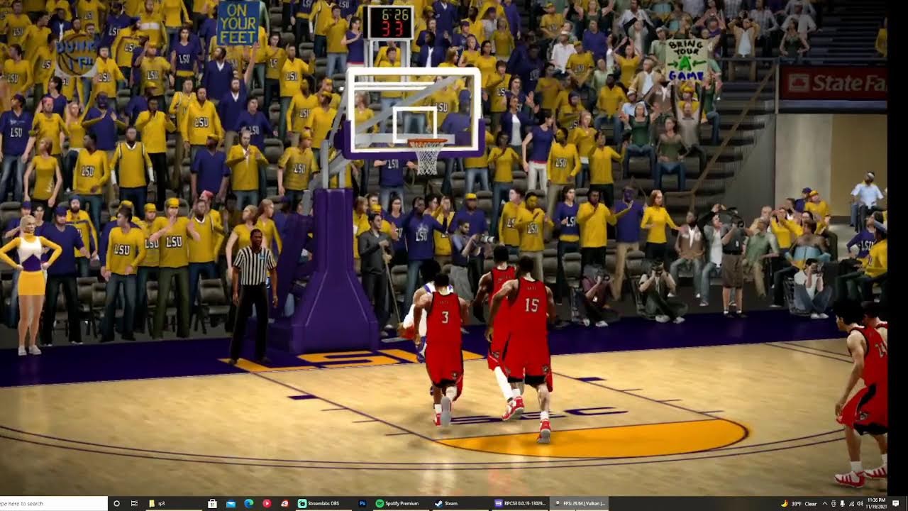 NCAA BASKETBALL 10  LSU DYNASTY