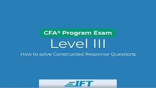 CFA Program Level III Essay Exam