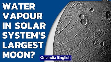 Hubble Telescope observes water vapour in Jupiter