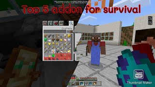 5 best addons for your survival world mcpe 1.16+ screenshot 5