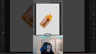 Create Realistic Shadows for Cosmetic Products in Photoshop 2026 | Beginner vs Pro #shorts